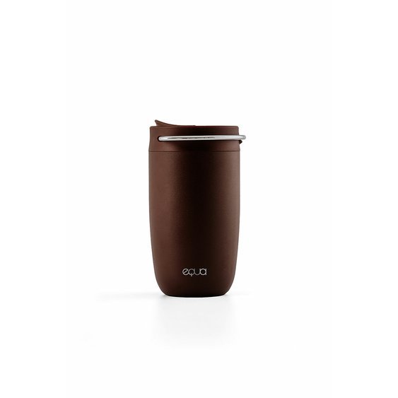 Termohrnček EQUA Cup Brown Silver, 300 ml