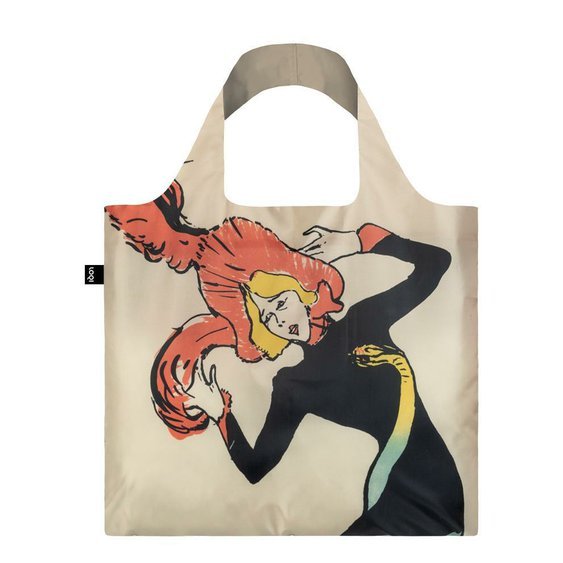 Nákupná taška LOQI Museum, Toulouse Lautrec - Jane Avril & Aristide Bruant